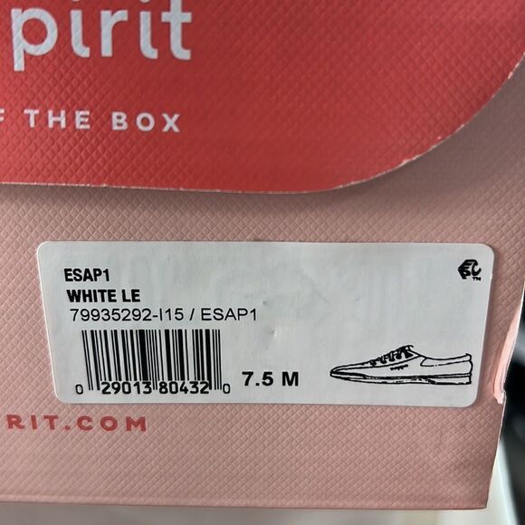 Easy Spirit Ap Casual Lace Up Walking White Sneakers size 7.5 M - Picture 7 of 7